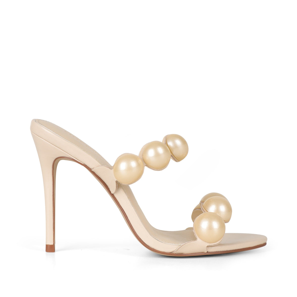 Antonella Bijou Sandal Off White