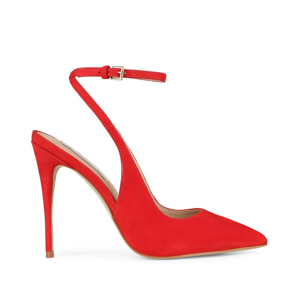 Grace Slingback Pump Red Leather