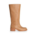 Sarah Tall Boot Almond Leather