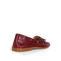 Paris Boat Loafer Cherry Leather