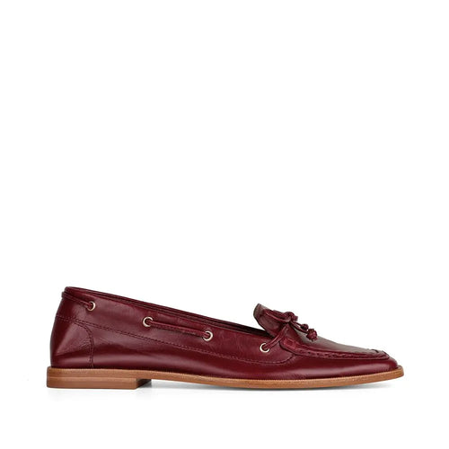Paris Boat Loafer Cherry Leather – view 4