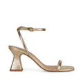 Clara Ankle-Strap Sandal Gold Leather