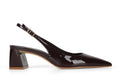 Ritta Slingback Pump Espresso Patent Leather