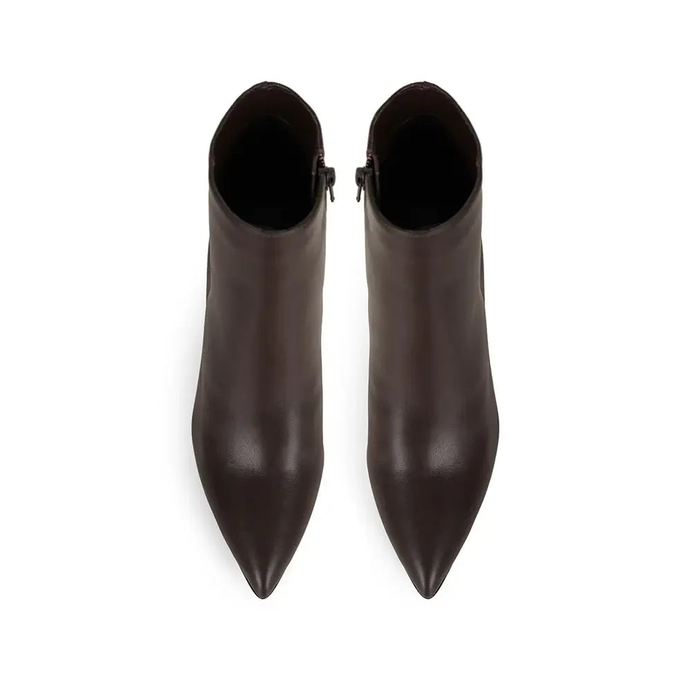 Noticed Ankle Boot Brown Leather – view 3