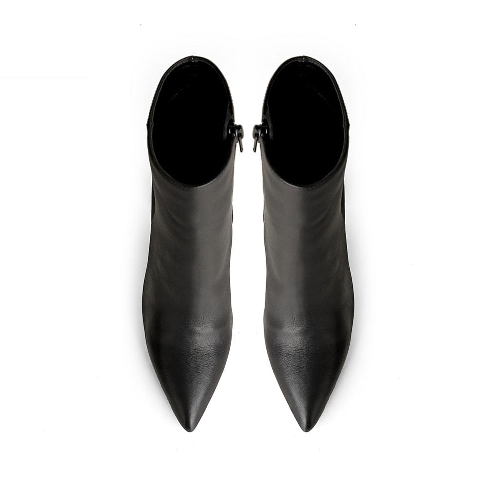 Juliette Boot Leather Black, view 3