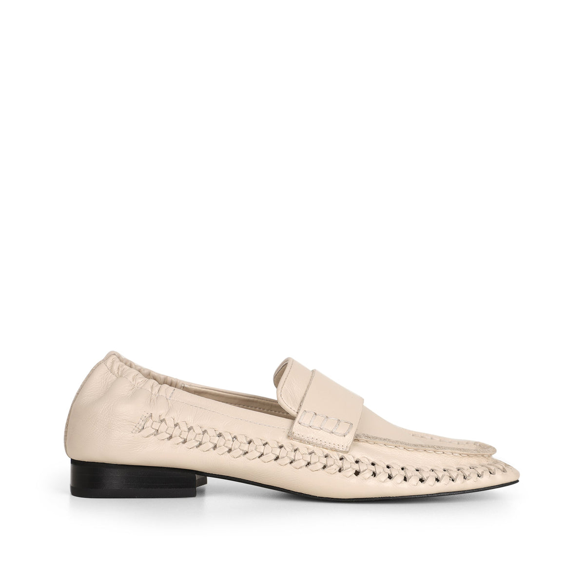 Ravello Loafer Off White Leather – view 1