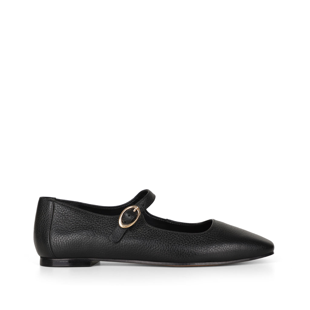 Lupi Flat Black Leather