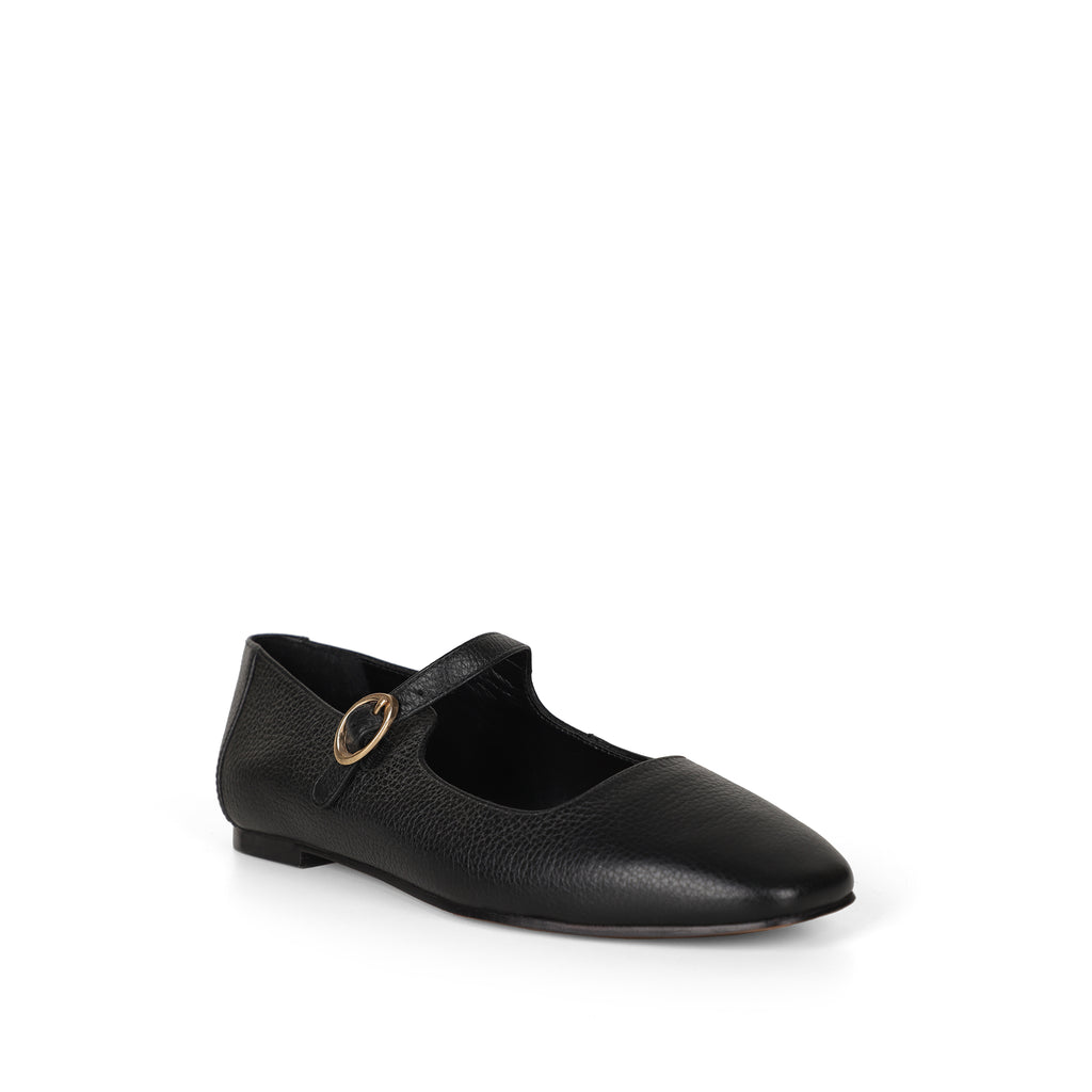 Lupi Flat Black Leather