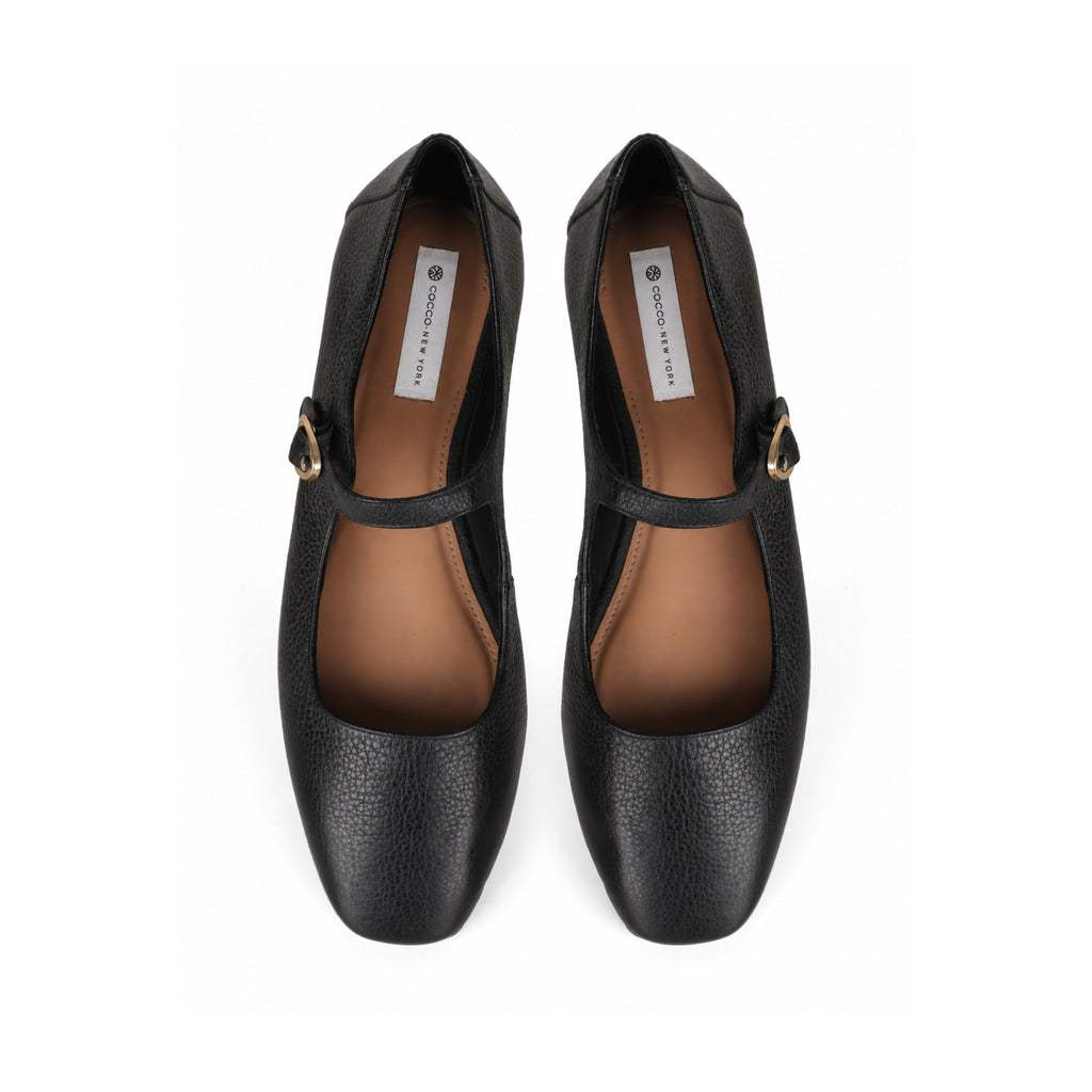 Lupi Flat Black Leather