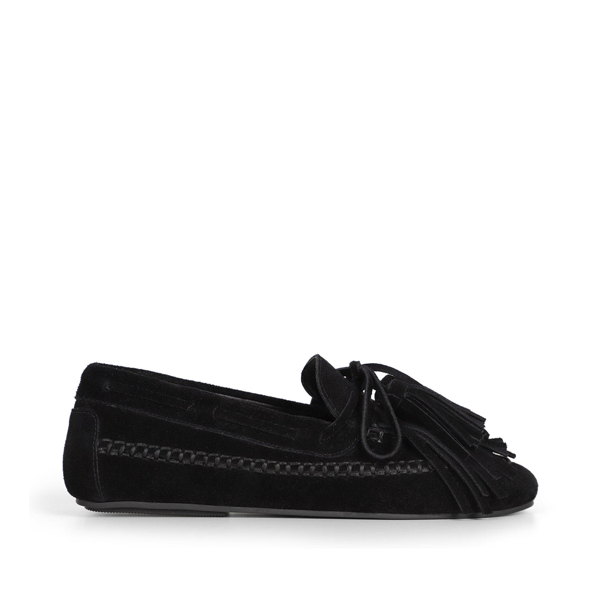 Femme Loafer Black Leather