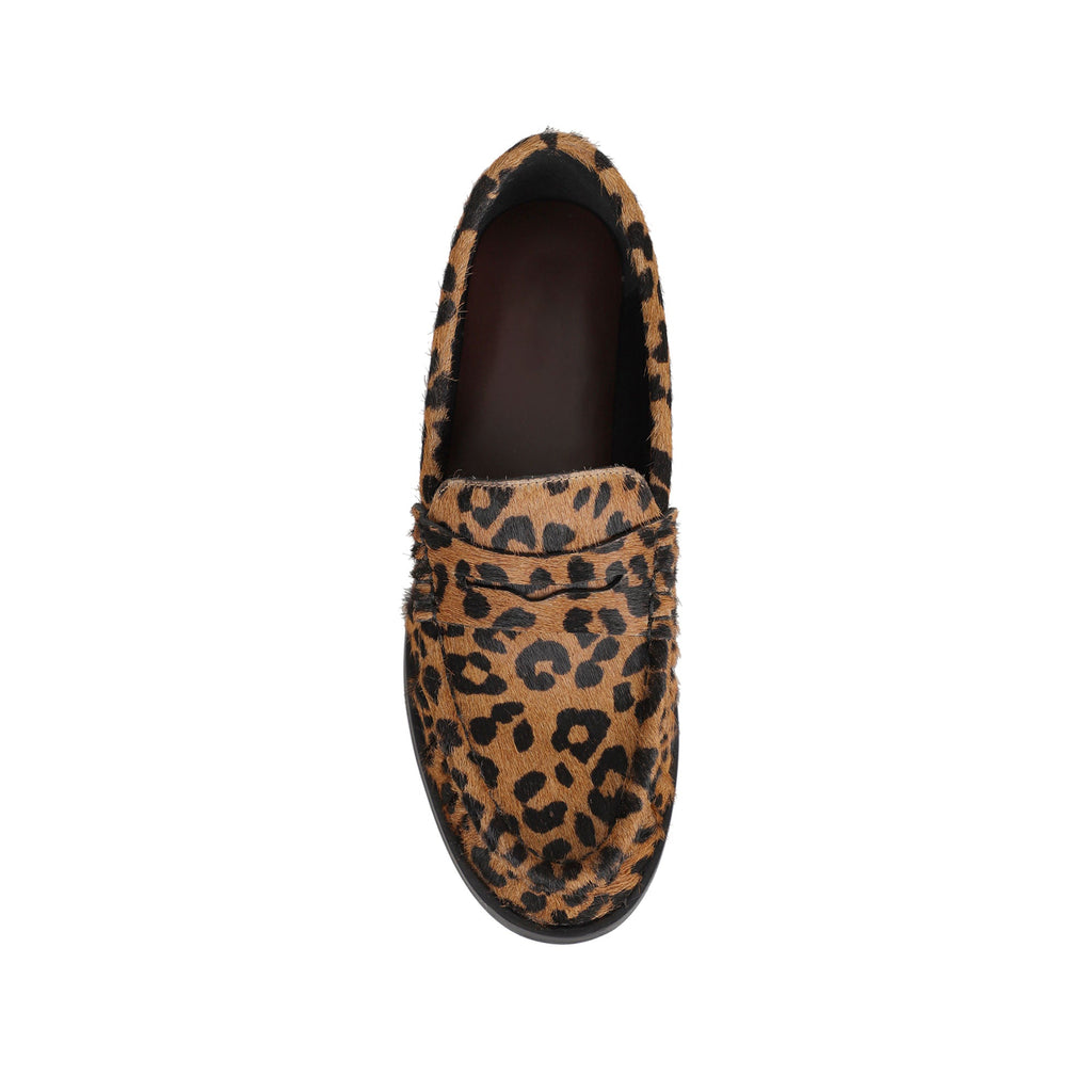 Martina Loafer Leopard Hair-On Leather – view 3